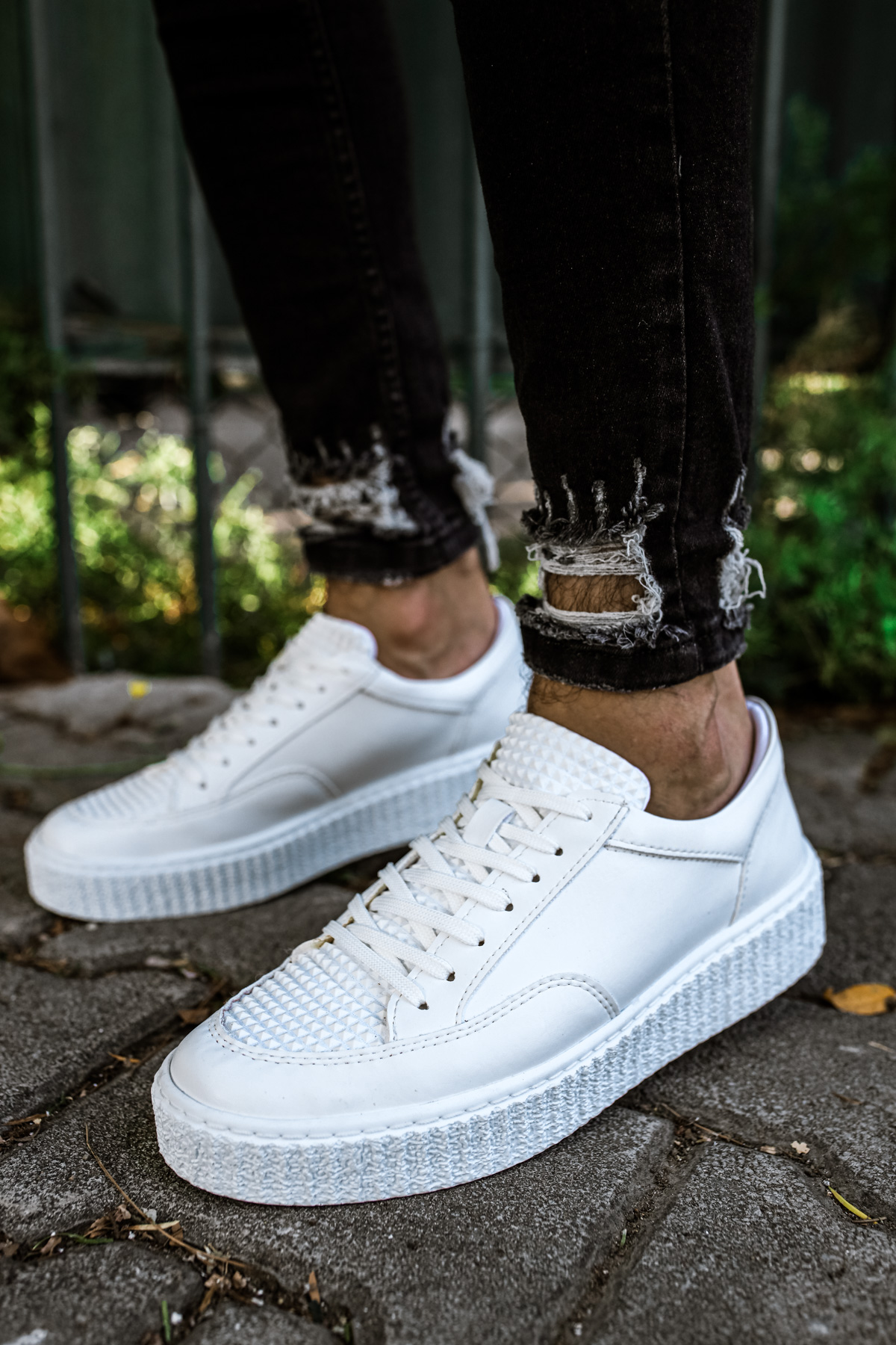 MN017 - FBT Pyramid Erkek Ayakkabı BEYAZ