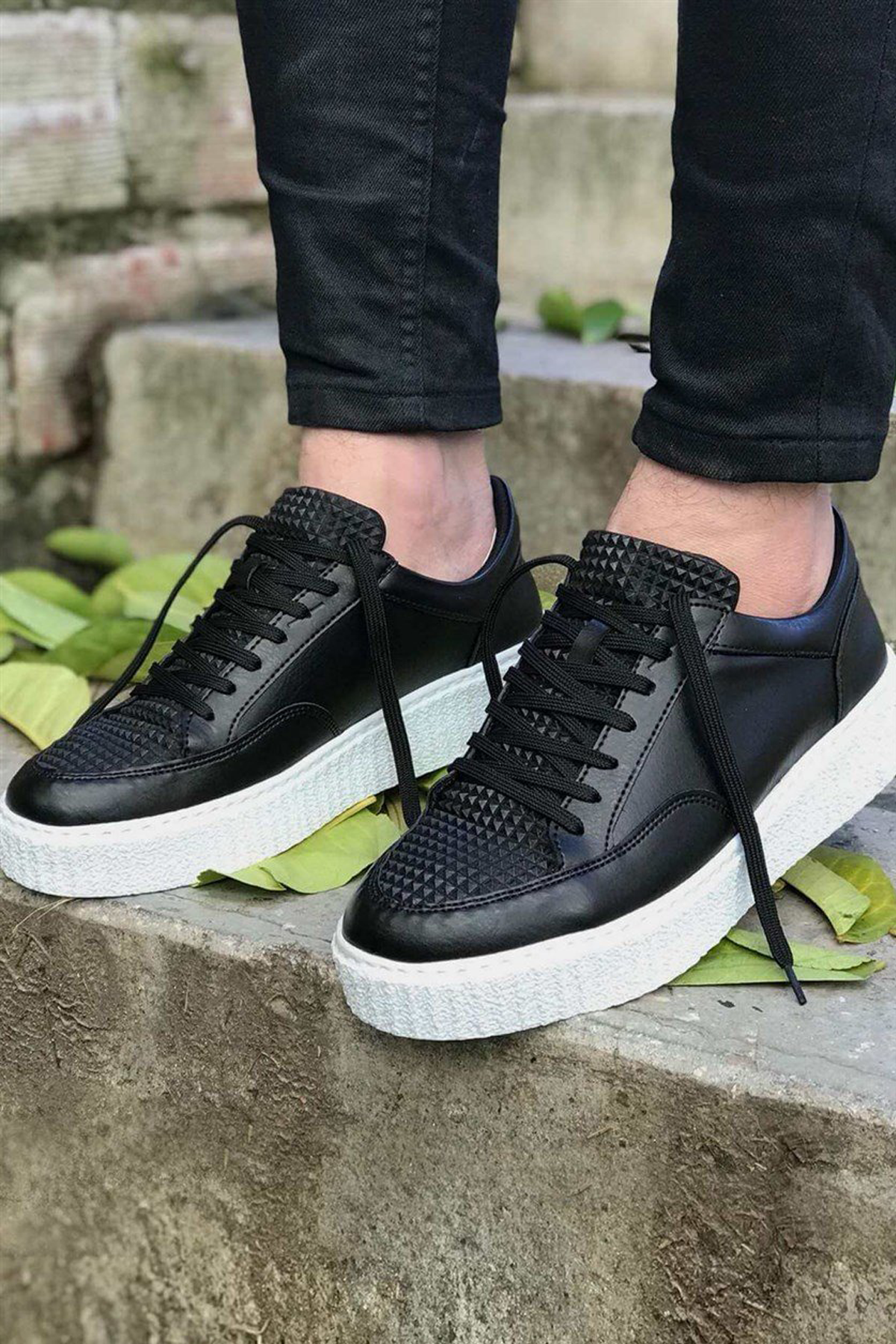 MN017 - FBT Pyramid Erkek Ayakkabı SIYAH