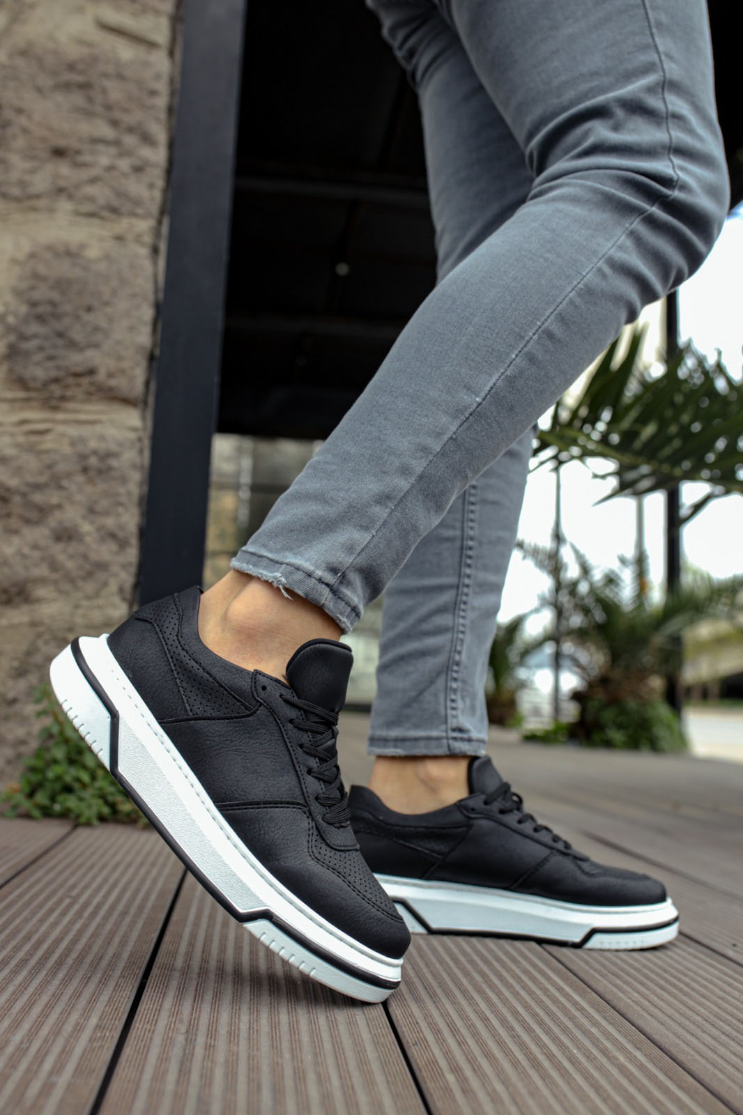 MN075 - CBT Signature Erkek Ayakkabı SIYAH