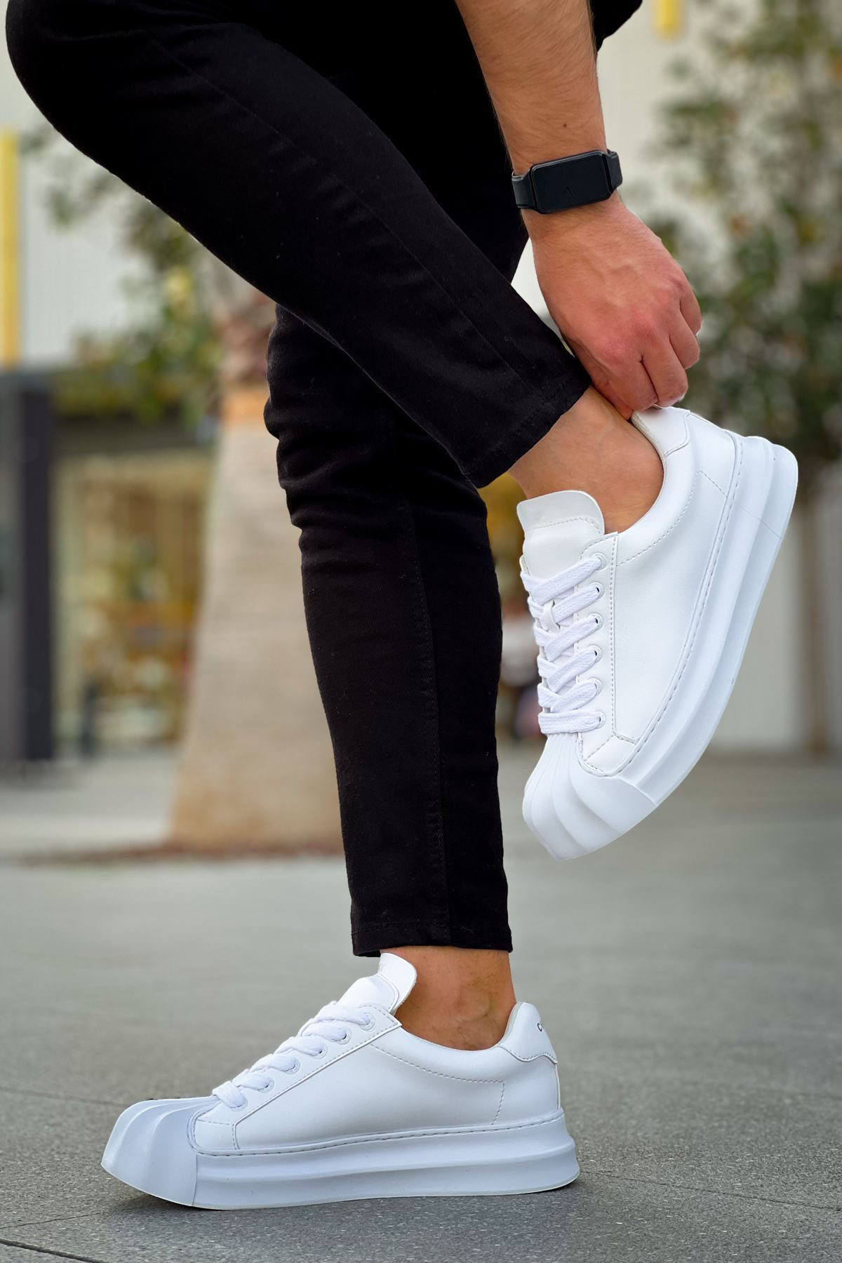 MN2411 - Artenay  Erkek Ayakkabı BEYAZ