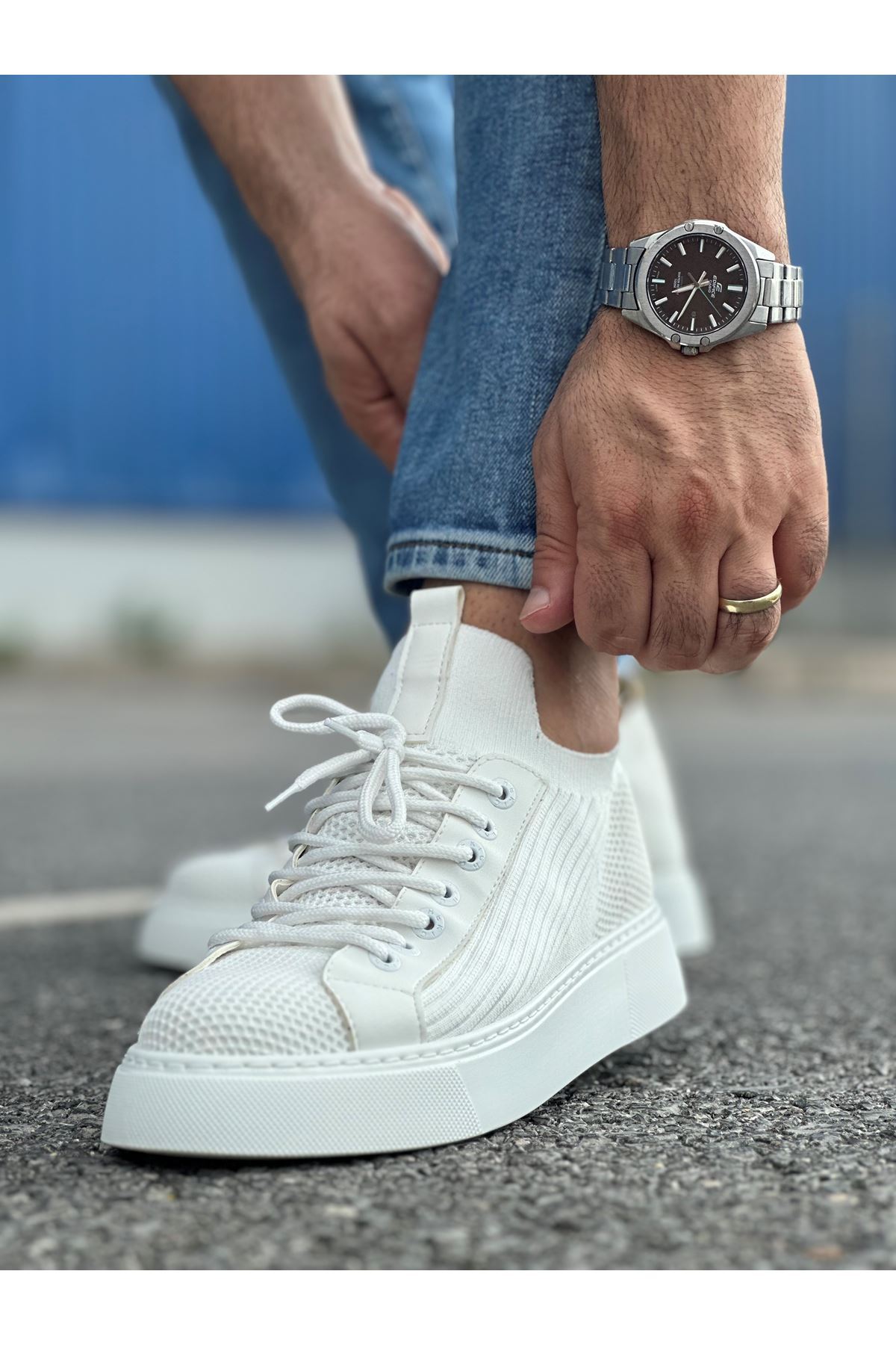 MN2423 - TBT Erkek Ayakkabı BEYAZ