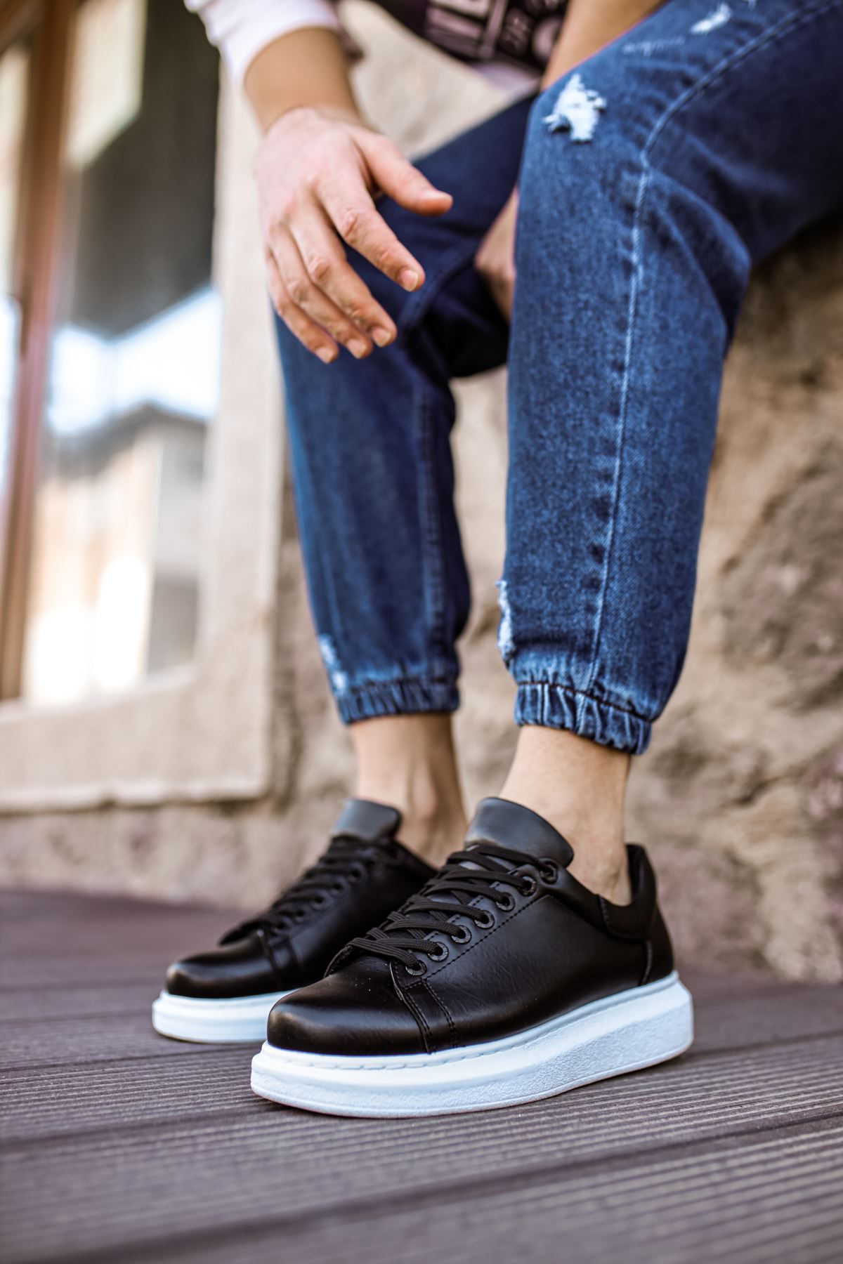 MN257 - CBT Estrella Erkek Ayakkabı SIYAH