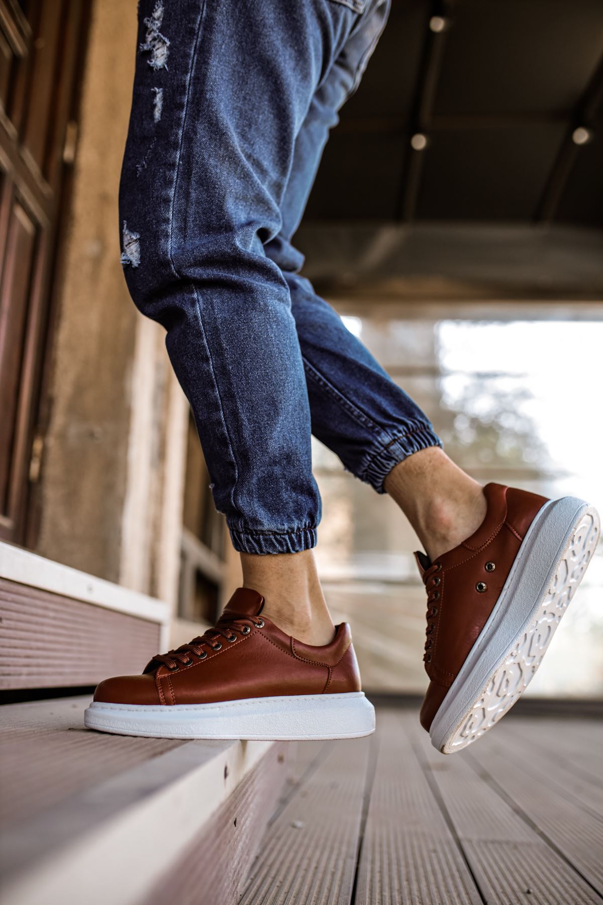 MN257 - CBT Estrella Erkek Ayakkabı TABA