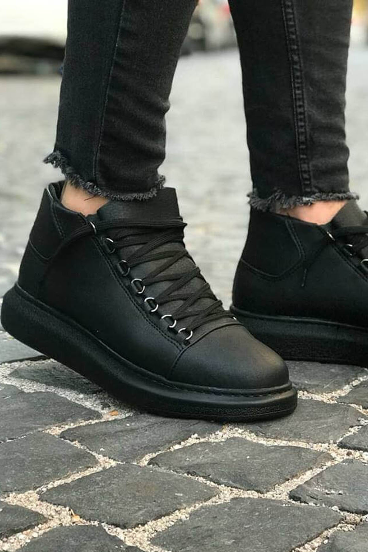 MN258 - CST Roma Erkek Bot SIYAH