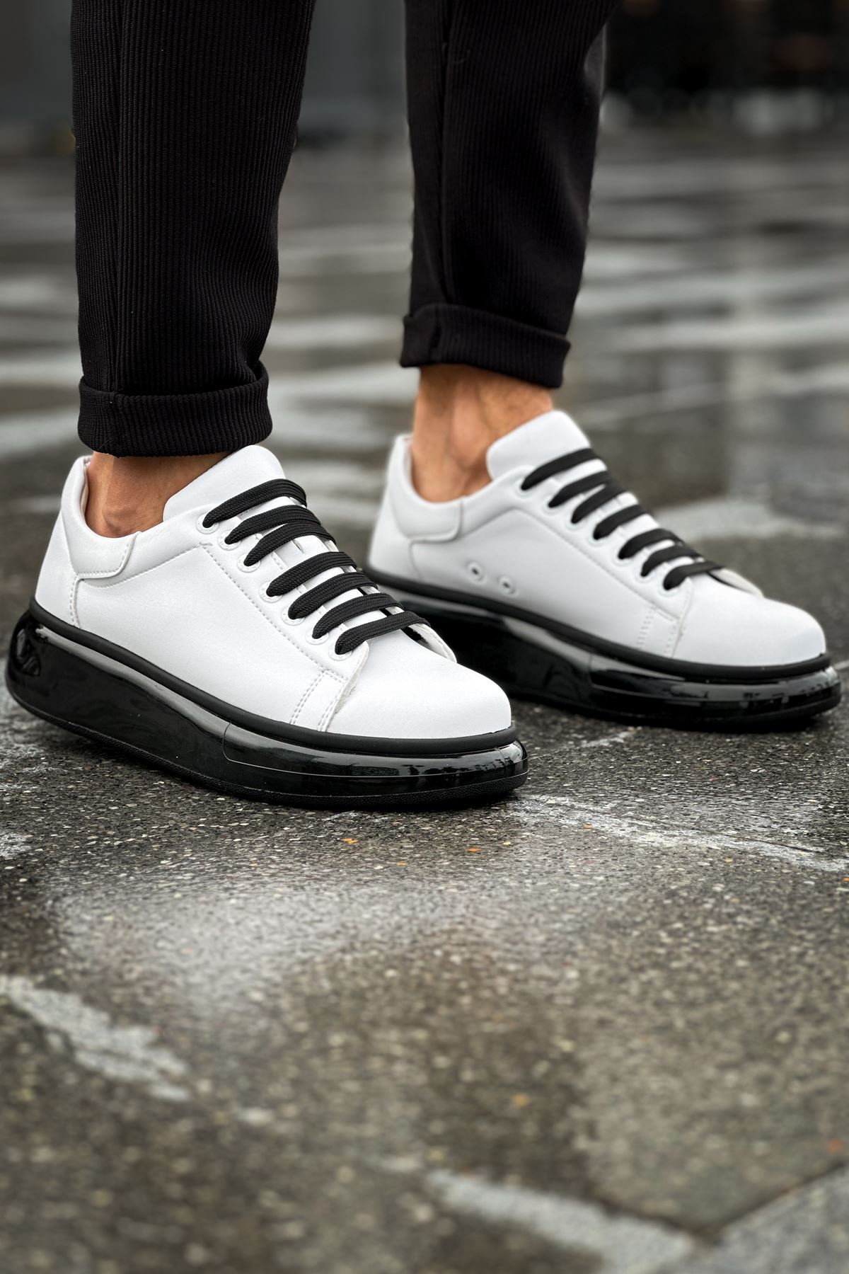 MN295 - CST Sollıevo Erkek Ayakkabı BEYAZ