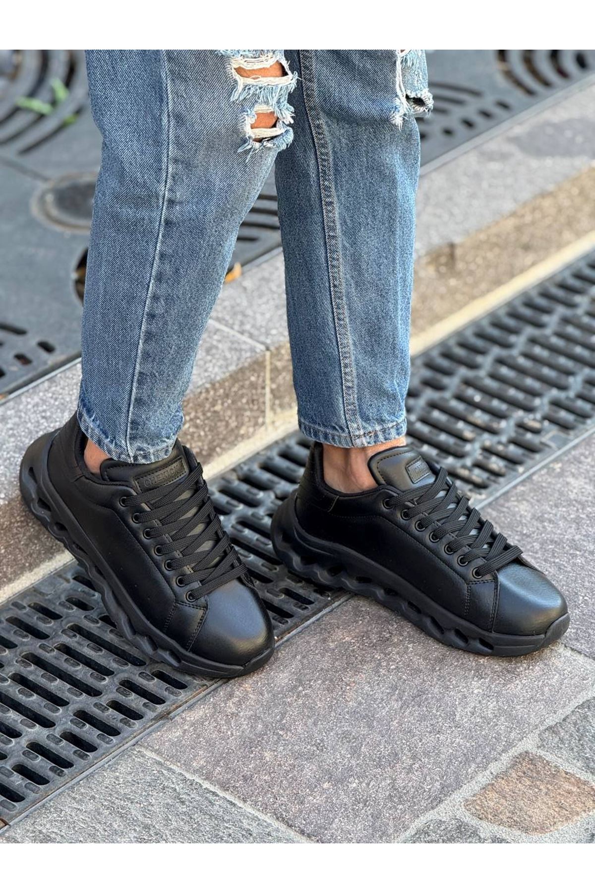 MN2533 - ST Erkek Ayakkabı SIYAH