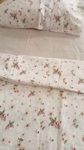 Çiçek Desenli Çift Kişilik Pamuklu Nevresim Takımı - Ferah ve Romantik Konfor