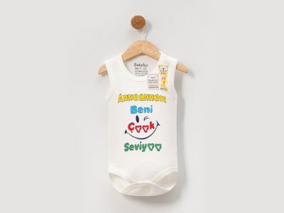 ✨ Çıtçıtlı Teyzem Beni Çok Seviyor Özel Seri Baskılı Bebek Body | En Sevimli Desenler, Pamuk Body Zıbın