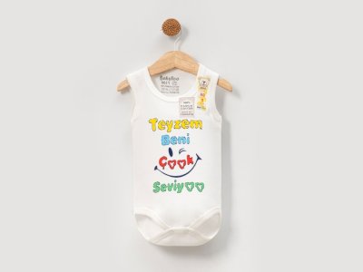 ✨ Çıtçıtlı Teyzem Beni Çok Seviyor Özel Seri Baskılı Bebek Body | En Sevimli Desenler, Pamuk Body Zıbın